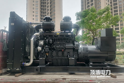 濰柴300KW柴油發(fā)電機(jī)組氣缸套漏氣導(dǎo)致冷卻液溫度過高